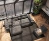 Delife 'Sirpio XL' Ecksofa mit variabler Recamiere, 270x170 cm, Khakibraun, Mikrofaser, mit Hocker Bild 4