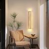 ZMH LED Wandlampe Innen Holz 80 cm 13 W Warmweiß 3000 K Modern Lange Nachtlampe Für Wohnzimmer Flur Schlafzimmer Restaurant Café Bild 4