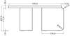 Selsey 'Preffines' Couchtisch rund, Holzoptik Eiche, ca. 41 x 89 x 89 cm Bild 4