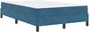 vidaXL Boxspringbett mit Matratze Dunkelblau 120 x 200 cm Stoff 3398687 Bild 4