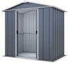 Yardmaster Metall-Gerätehaus "Heidelberg 67", anthrazit, 3,85 m²,mit Bodenrahmen Bild 2