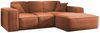 Kaiser Möbel Ecksofa Eckcouch SIENA L-Form, Stoff Poso/Salvador/Maloy/Artico/Velo, Einzelsofa, Bequem, originelles Design, praktisch, viele Farben Bild 2