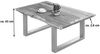Couchtisch Baumkante massiv Akazie naturfarben 120 x 80 cm silber BILLY 72626543 Bild 2