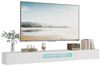 radelldar TV-Schrank Lowboard mit LED-Beleuchtung, 200cm, Hochglanz, (1-St) für Fernseher bis zu 75 Zoll, hängend Bild 3