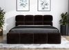 Polsterbett MONAKO 90x200 ohne Matratze mit Bettkasten und Lattenrost. Farbe: Espresso 6 Bild 2