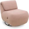 DOMO. collection Sessel 700024, Polstersessel, Drehfunktion, gepolsterte Rückenlehne, Rückenfunktion, Wippfunktion, Hochlehner, Polstergarnitur, 68 x 88 x 67 (BxTxH), rosa Bild 5