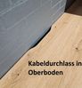 Lowboard >Core< 3 Schubladen, 2 Türen, in schilfgrün supermatt / Artisan Eiche Dekor - 180x77x44 (BxHxT) Bild 4