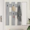 vidaXL Wandmontierter nachttisch Graues Sonoma 65 x 3 x 100 cm 874504 Bild 4