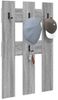 vidaXL Wandmontierter nachttisch Graues Sonoma 65 x 3 x 100 cm 874504 Bild 3