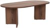 Stylish Walnut Coffee Table, 119 x 60 x 40 cm | 100% Melamine Coated Particle Board, 18 mm Thick | Perfect for Modern Living Rooms & Cozy Spaces Bild 2