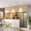 ZMH LED Deckenstrahler Schwarz/Weiß Rund 3000K 5W GX53 Deckenlampe Acryl Wohnzimmer, Augenschutz, Einfache Installtion, LED fest integriert, Warmweiß, 5101 lm Kleine Aufbaustrahler für Flur Schlafzimmer Bild 2