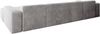 Ecksofa Empire, Couch U-Form, Sofa U-Form Cordstoff, 360 x 71 x 188 cm, Hellgrau Bild 5