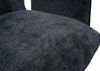 6er-Set Esszimmerstuhl HWC-N99, drehbar Armlehne Auto-Return, Stoff/Textil Chenille (340g/m²) Öko-Tex ~ dunkelgrau Bild 5