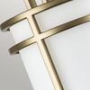 Elstead Fusion 1 Light Wandleuchte 1-flammig messing natur lackiert E27 Bild 3
