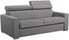 Vente-unique - VIZIR Sofa Stoff Grau - B 223 cm94 cm x H 110 cm95 cm x L 196 cm Bild 2