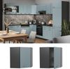 Eckhängeschrank R-Line Blau-Grau 57 cm Vicco Bild 2