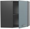 Eckhängeschrank R-Line Blau-Grau 57 cm Vicco Bild 4