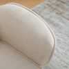 YakoHome Relaxsessel Beige 135.00*78.00*102.00 - Massivholz-Sessel mit 145° verstellbarer Rückenlehne, 360° drehbar Bild 5