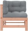 vidaXL Ecksofa mit Kissen Massivholz Douglasie 825658 Bild 3
