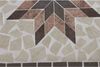 Gartentisch >STELLA< in schwarz, Mosaik Keramik - 68x60x41cm (BxHxT) Bild 4