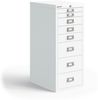 Bisley MultiDrawer™, 29er Serie, abschließbar, DIN A4, 8 Schubladen, Farbe verkehrsweiß Bild 3