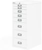 Bisley MultiDrawer™, 29er Serie, abschließbar, DIN A4, 8 Schubladen, Farbe verkehrsweiß Bild 2