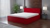 Polsterbett VIGI 180x200 mit Matratze, Bettkasten und Lattenrost. Farbe: Rot 64 Bild 2