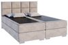 FDM Boxspringbett Polsterbett Stauraumbett Bettgestell 140x200, 160x200, 180x200 cm (MADE IN EU - mit hochwertigem Velours Bezug, Kontinentalbett, dekorativem Kopfteil, Boxspring, mit großen gepolsterten Kopfteil, mit Bettkasten zum aufklappen), zwei Be... Bild 4