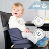 roba Boostersitz mit erhöhten Seitenteilen - für daheim und unterwegs - Dunkelblau Bild 3