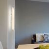 2er Set LED Wandleuchte, Chrom, Glas satiniert, H 58,5 cm Bild 3