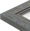WANDStyle Wandspiegel H660 aus Massivholz in Grau 47 x 67 cm im Stil Landhaus Bild 4