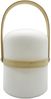 Dapo LED Solarleuchte Hawaii mit Bambus Ring warmweiß Bild 2