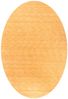Gabbeh Teppich - Softy - Uni 230 x 150 cm - scala-gold - oval Bild 3