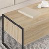 vidaXL Couchtisch mit Schubladen Sonoma 100 x 46 x 40 cm Holzwerkstoff 886445 Bild 4