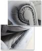 Sofa Chesterfield Asti 3-Sitzer, Couchgarnitur 3-er, Sofagarnitur, Couch mit Holzfüße, Polstersofa - Glamour Design, Velours (Dunkelgrün (Velvet 78)) Bild 3