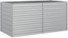 vidaXL Garten-Hochbeet 160x80x77 cm Verzinkter Stahl Silbern 316880 Bild 2
