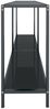 Konsolentisch Schwarz 140 x 35 x 75,5 cm Hartglas [331695] Bild 4