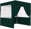 vidaXL Profi-Partyzelt mit Seitenwänden 2,5×2,5m Grün 90 g/m² 48534 Bild 2