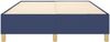 vidaXL Boxspringbettgestell Blau 140x200 cm Stoff 3120967 Bild 5