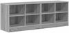 vidaXL Bettschrank 2 pcs Grau Sonoma 66 x 33 x 48 cm Holzwerkstoff 893728 Bild 2