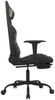 vidaXL Gaming-Stuhl mit Fußstütze Schwarz und Tarnfarben Stoff 3143732 Bild 4