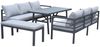 Bellavista San Menaio Gartenlounge Set, Aluminium, grau, für 8 Personen Bild 2