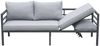 Bellavista San Menaio Gartenlounge Set, Aluminium, grau, für 8 Personen Bild 5