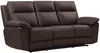 Relaxsofa 3-Sitzer PAKITA - Büffelleder - Braun Bild 5