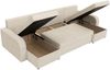 Mirjan24 'Kristofer U' Ecksofa, Cord beige, 80 x 140 x 304 cm Bild 4