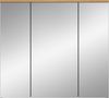 Xonox Canu Spiegelschrank (B/H/T: 80x55x34 cm) in Basalt grau Nachbildung und Artisan Nachbildung Bild 2