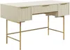Vente-unique - VITESDA Büromöbel Holz, Platte Beige - B 60 cm x H 75,5 cm x L 120 cm Bild 2