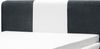 Polsterbett Bett Doppelbett PASCAL Weiss- Schwarz 140x200 cm Bild 2