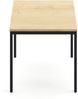 furni24 Schreibtisch-Stahl 80 x 80 x 75 cm, Eiche TÜV/GS-Einfache Montage, Arbeitstisch, Bürotisch, Küchentisch, Esstisch, Druckertisch Büro-Möbel Arbeitszimmer Computertisch Gaming-Tisch Mehrzwecktisch Bild 3