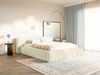 Selsey 'Tilves Low'Polsterbett 200x200 mit Bettkasten und Lattenrost, Chenille, creme Bild 3